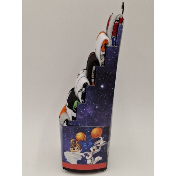 Space Jam Casual Crew Socks Bioworld 6 Pk Sz 8-12 - Picture 5 of 10